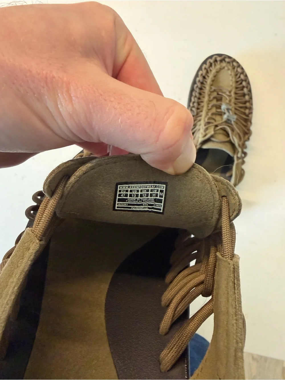 Keen UNEEK Men's Sandal in Olive Green and Brown